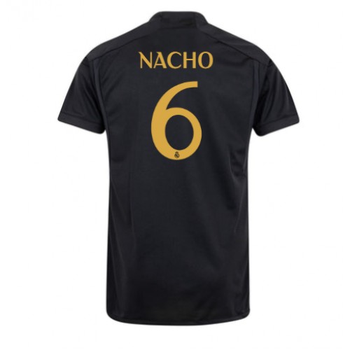 Pánský Fotbalový dres Real Madrid Nacho #6 2023-24 Třetí Krátký Rukáv